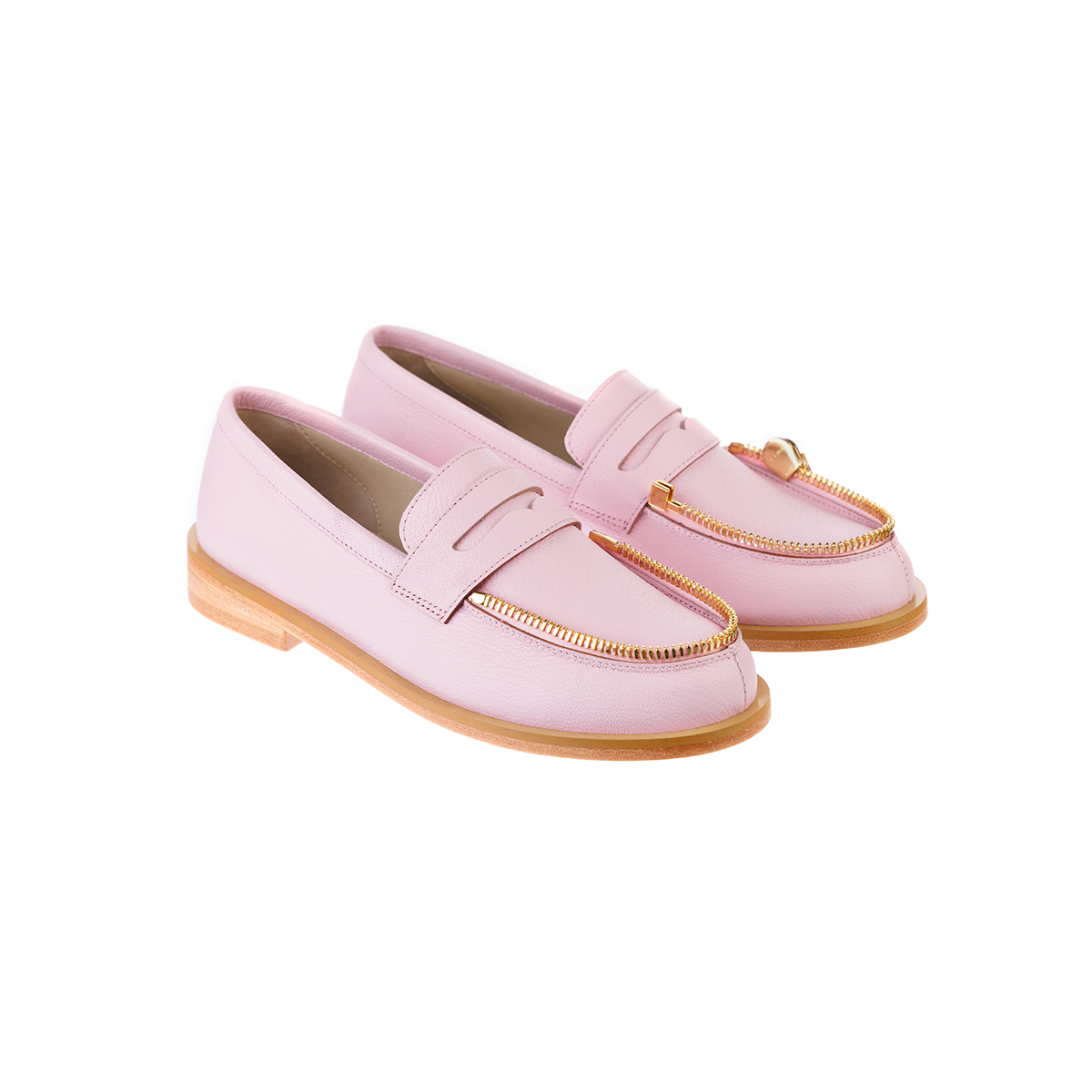 Le top mocassin zippe