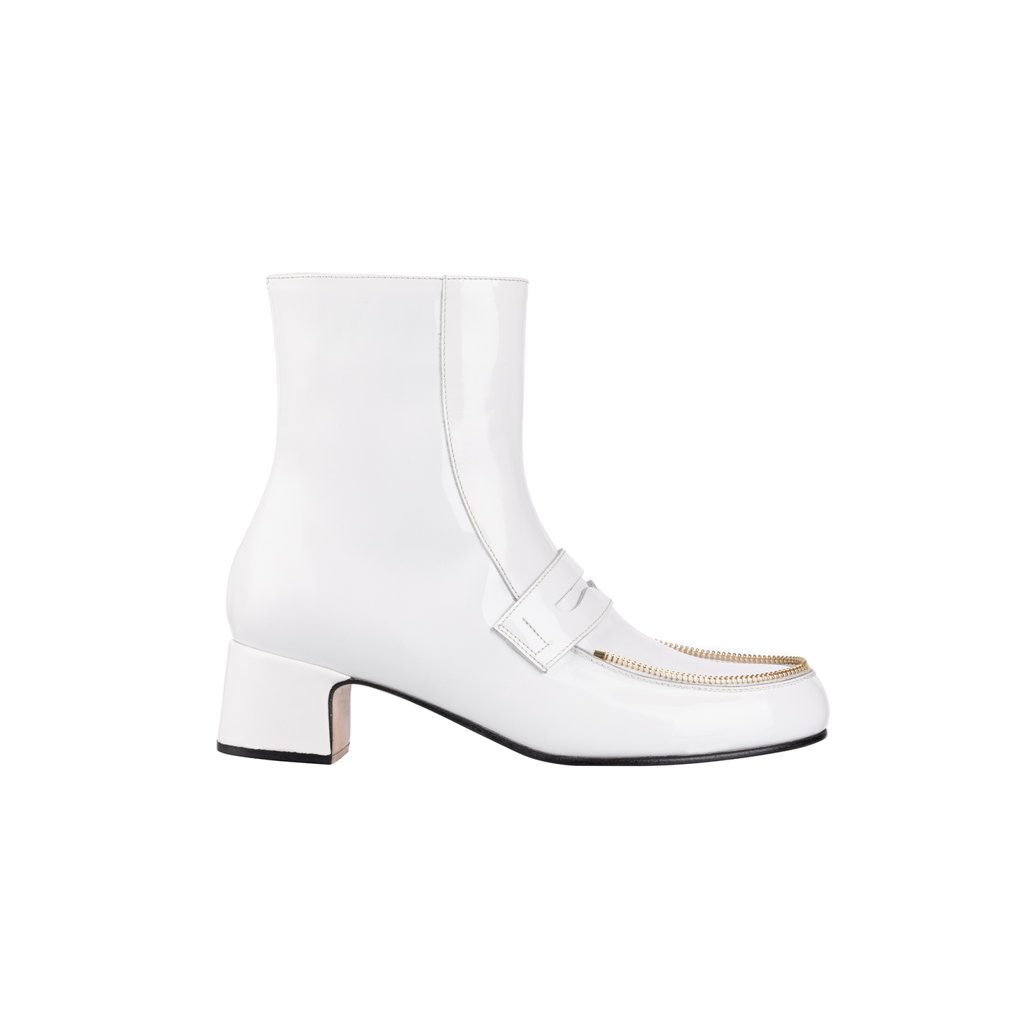 Uplifted ankle boot