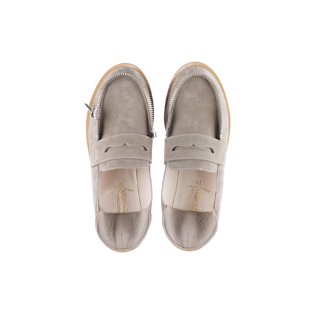 Babouche mocassin.