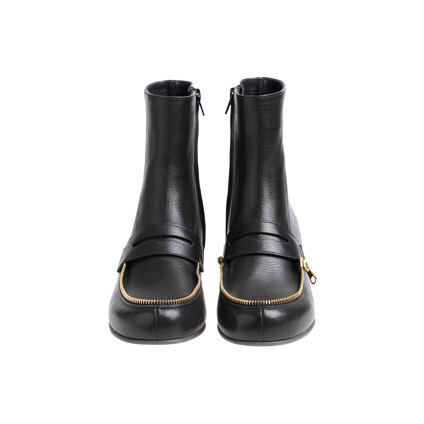 Uplifted ankle boot
