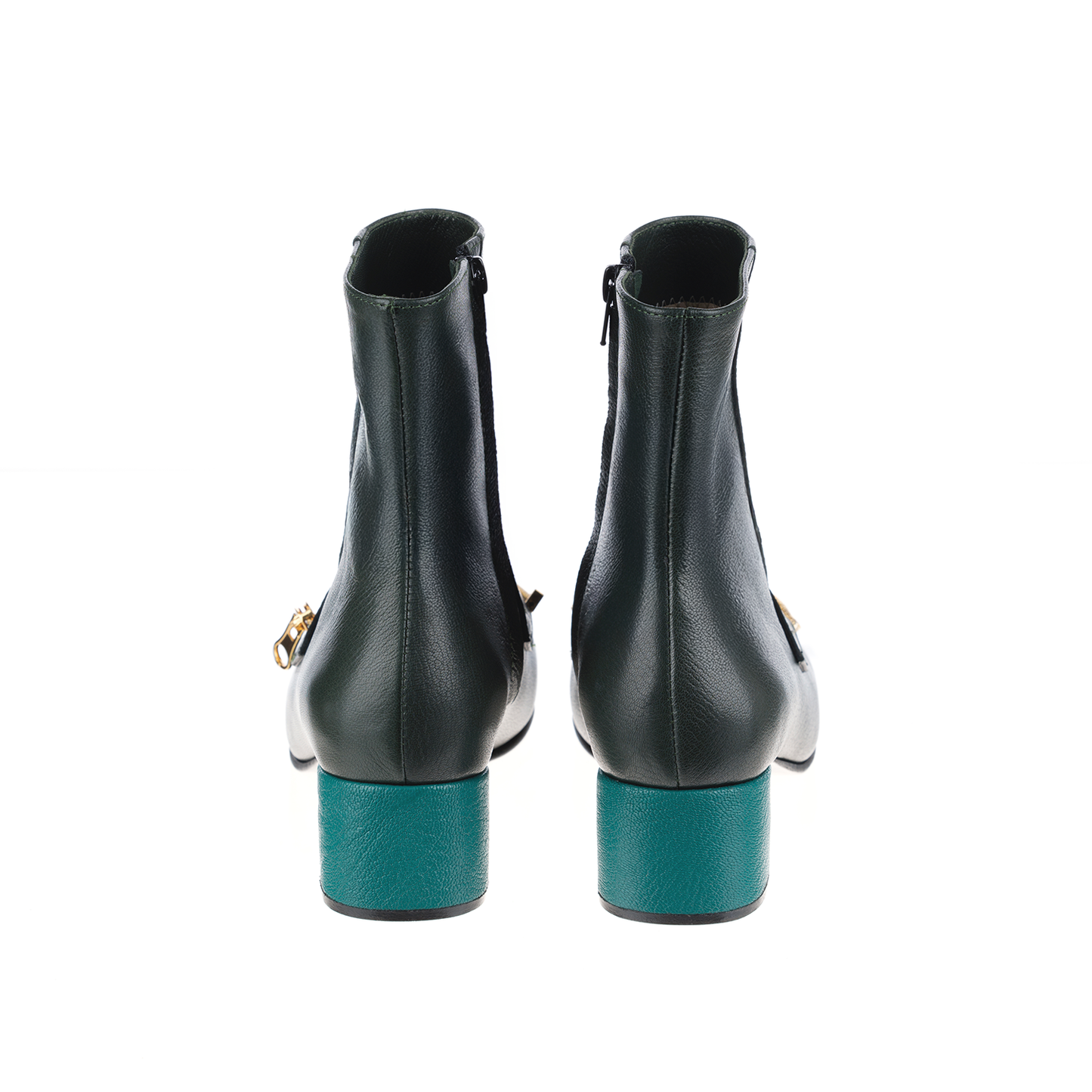 Uplifted ankle boot