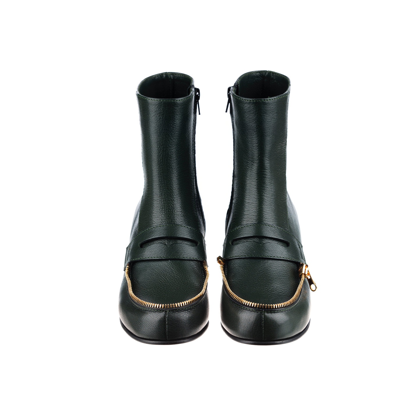Uplifted ankle boot