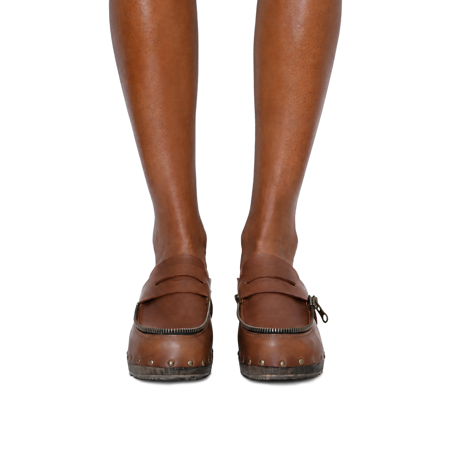 Zipped clogs