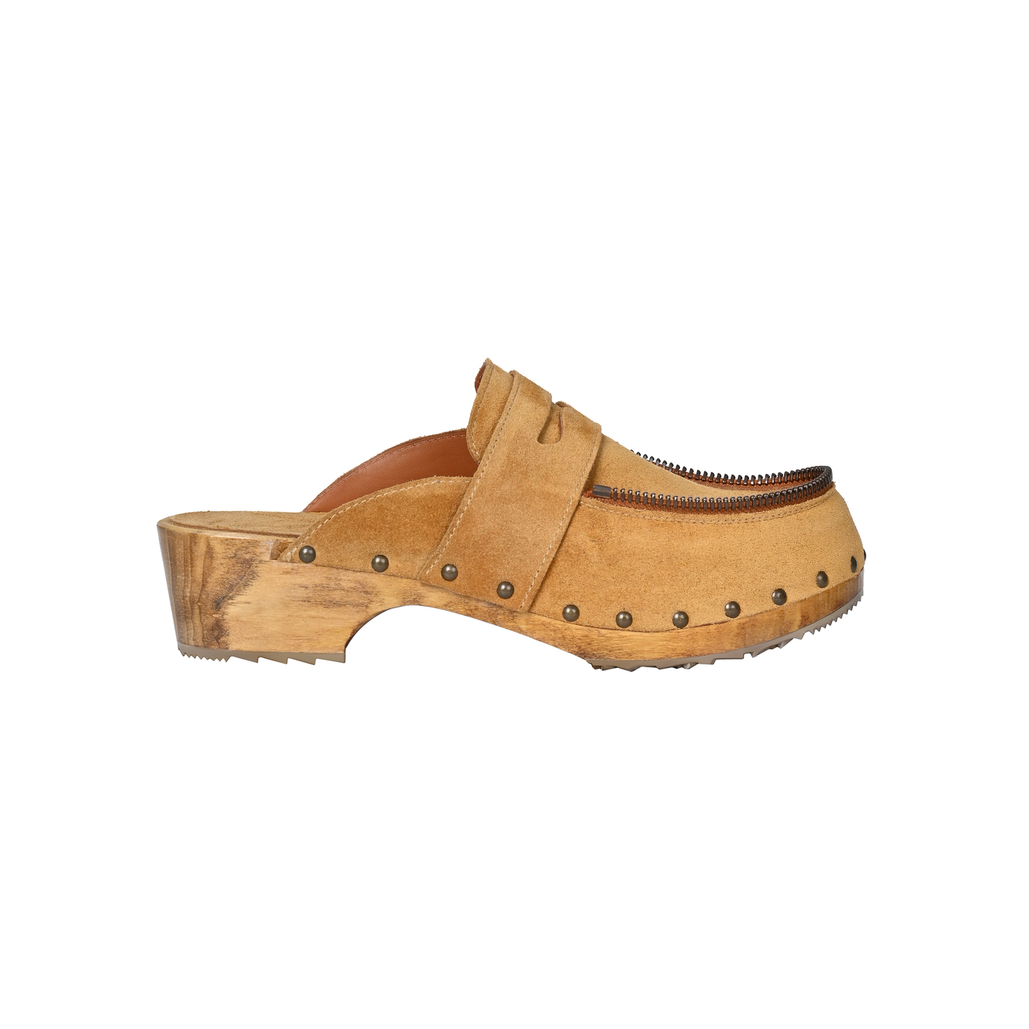Zipped clogs