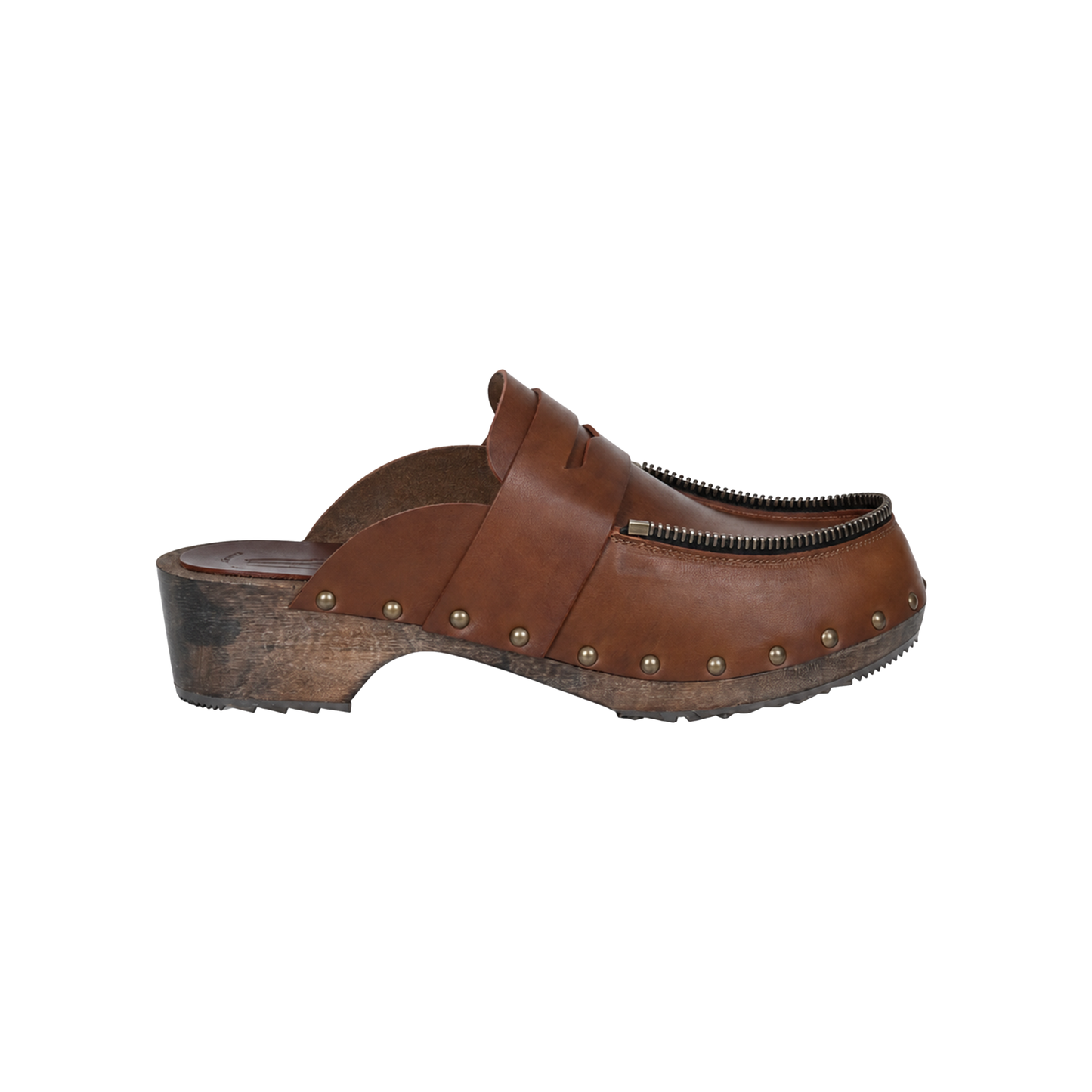 Zipped clogs