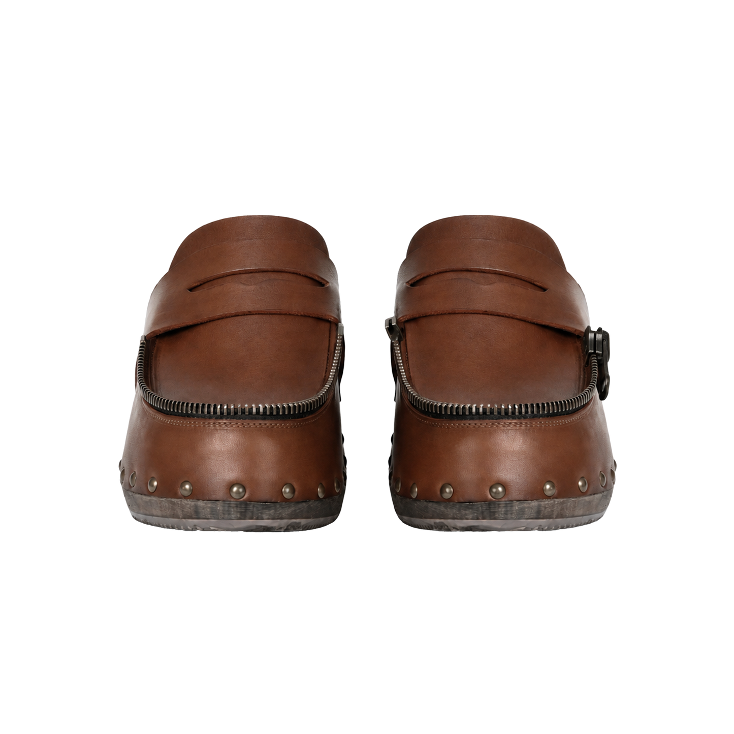Zipped clogs