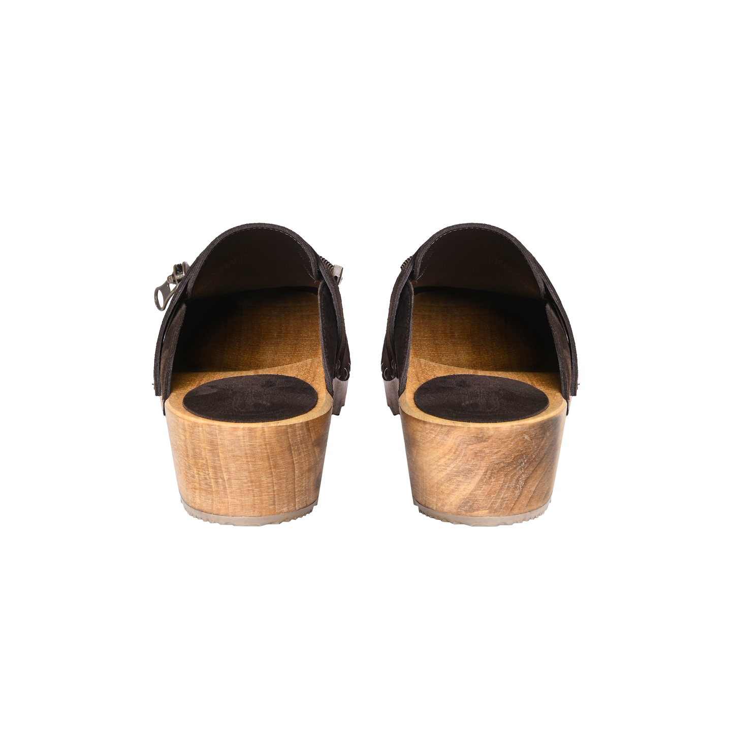 Zipped clogs