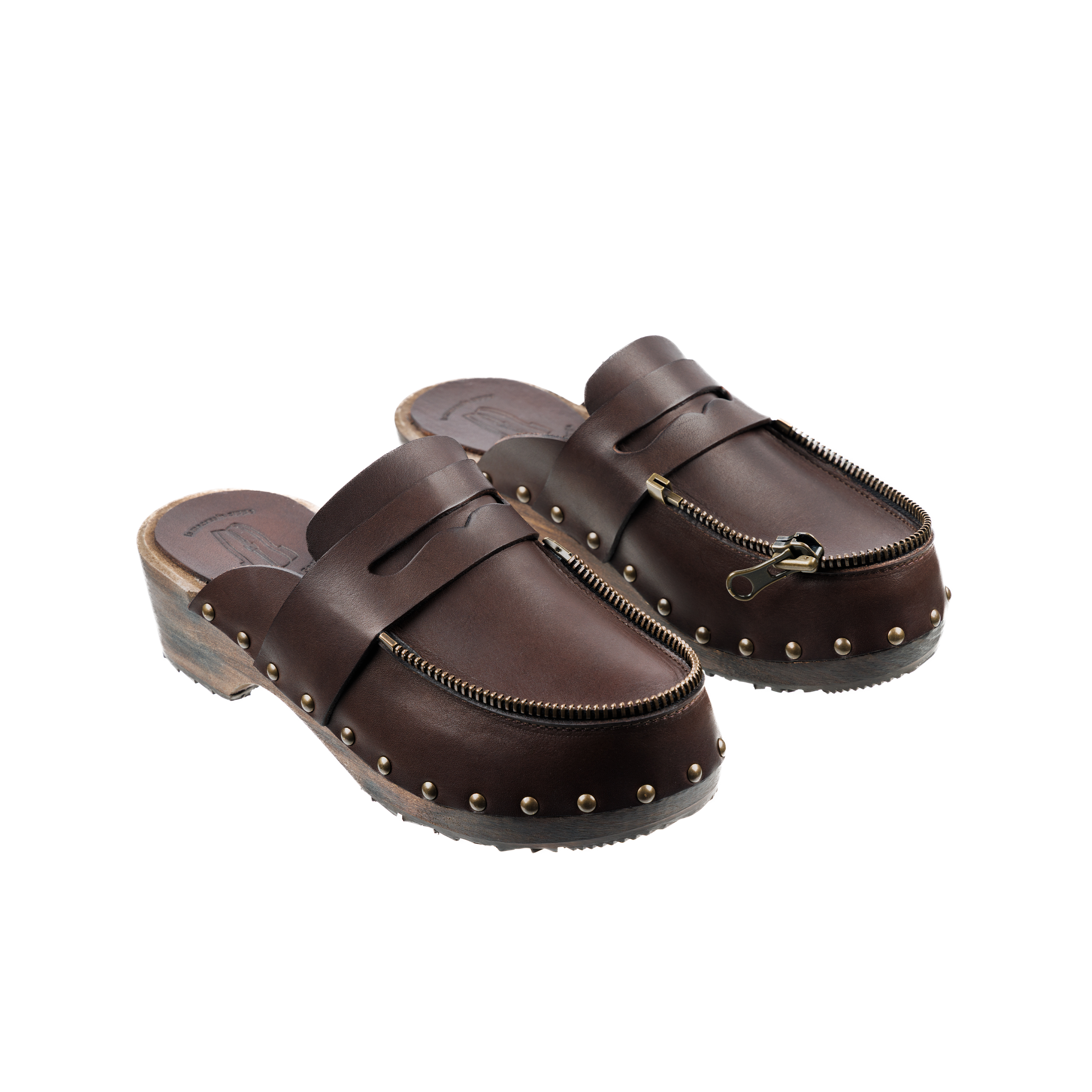 Zipped clogs – Le Mocassin Zippe