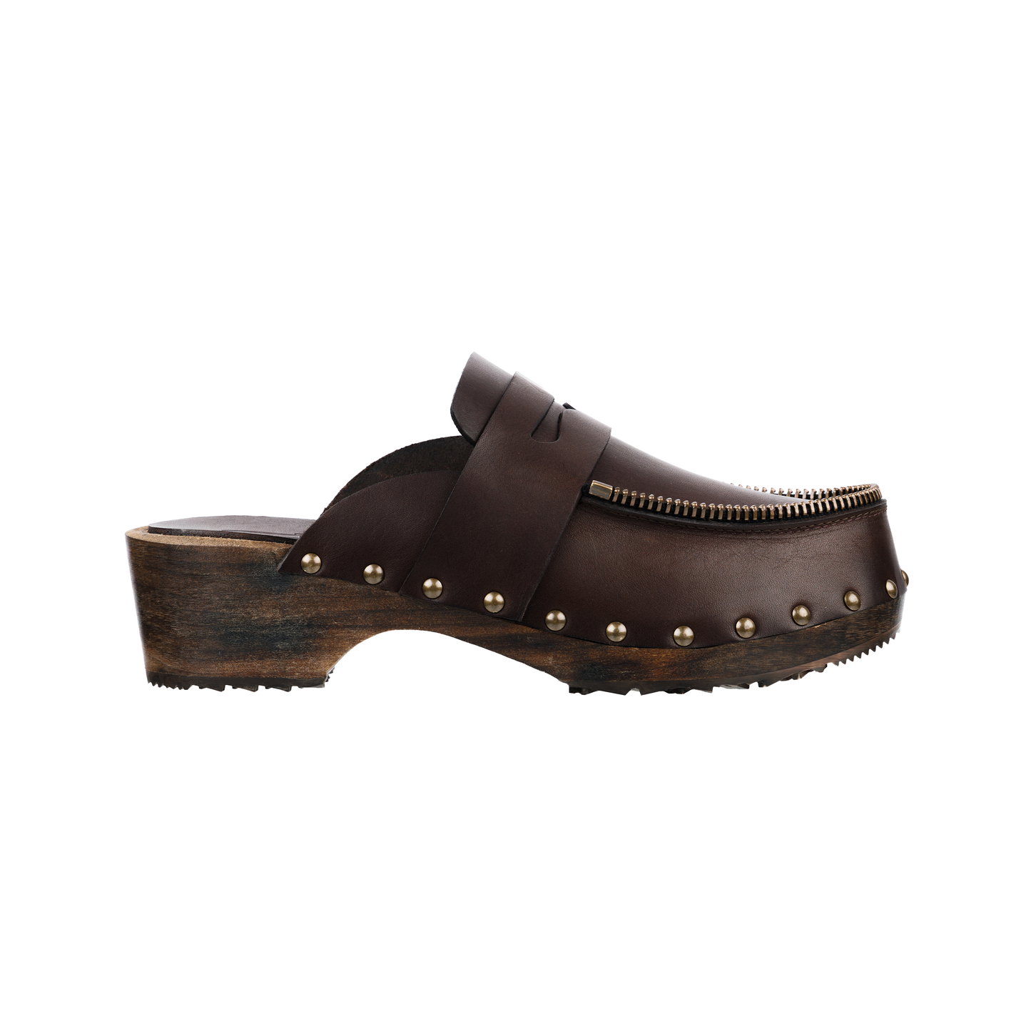 Zipped clogs