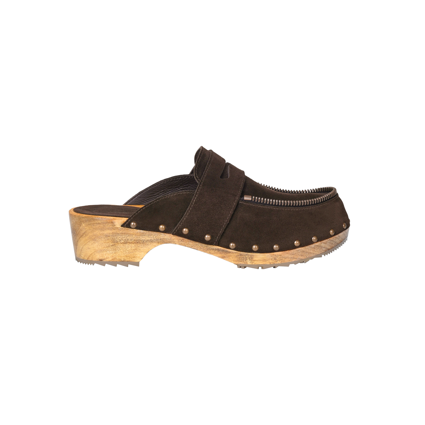Zipped clogs