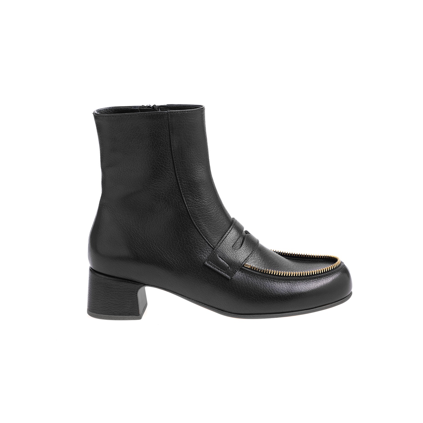 Uplifted ankle boot